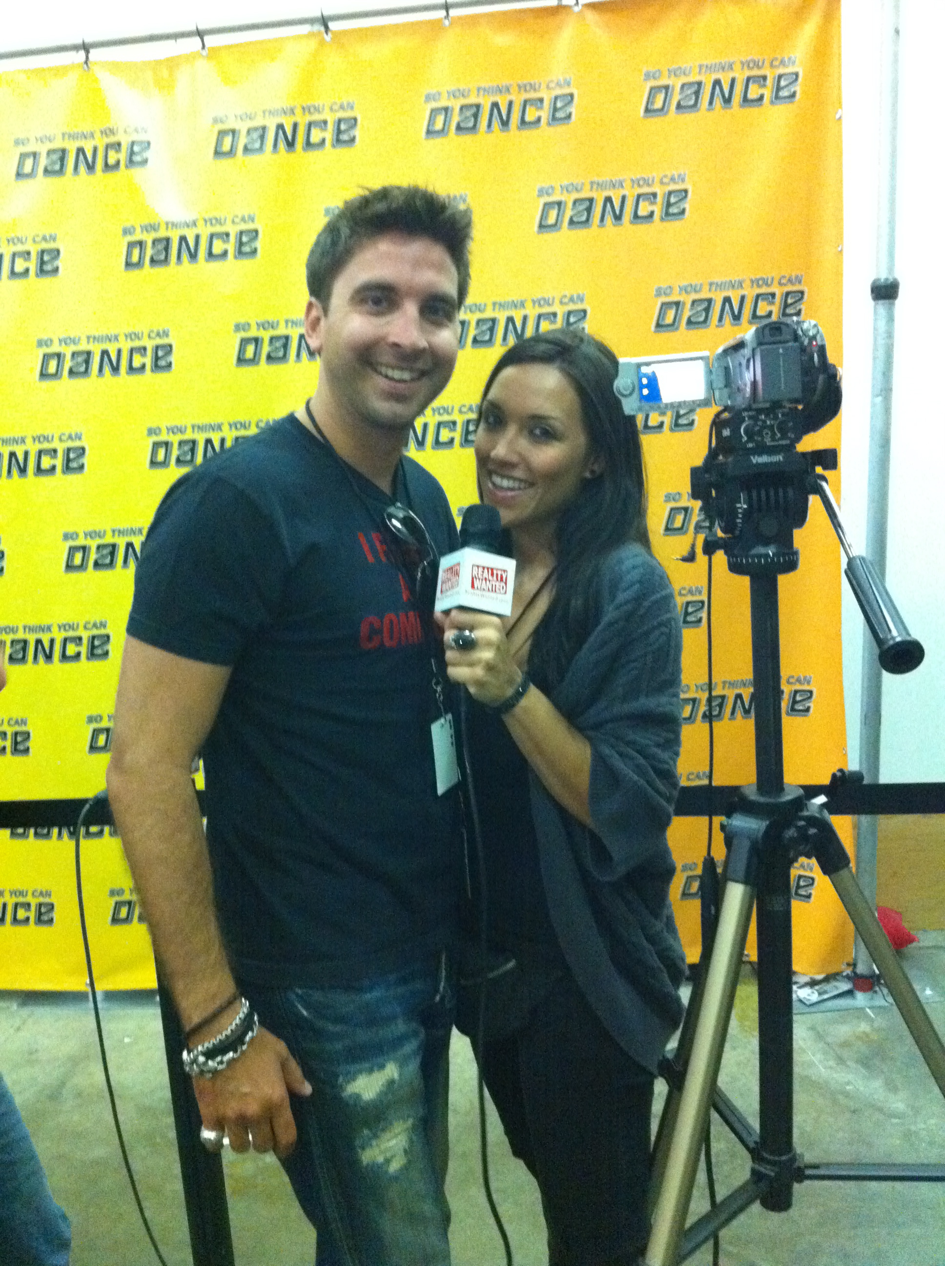 Behind the scenes for RealityWanted at So You Think You Can Dance!