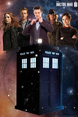 Alex Kingston, Matt Smith, Jenna Coleman, Karen Gillan and Arthur Darvill in Doctor Who (2005)