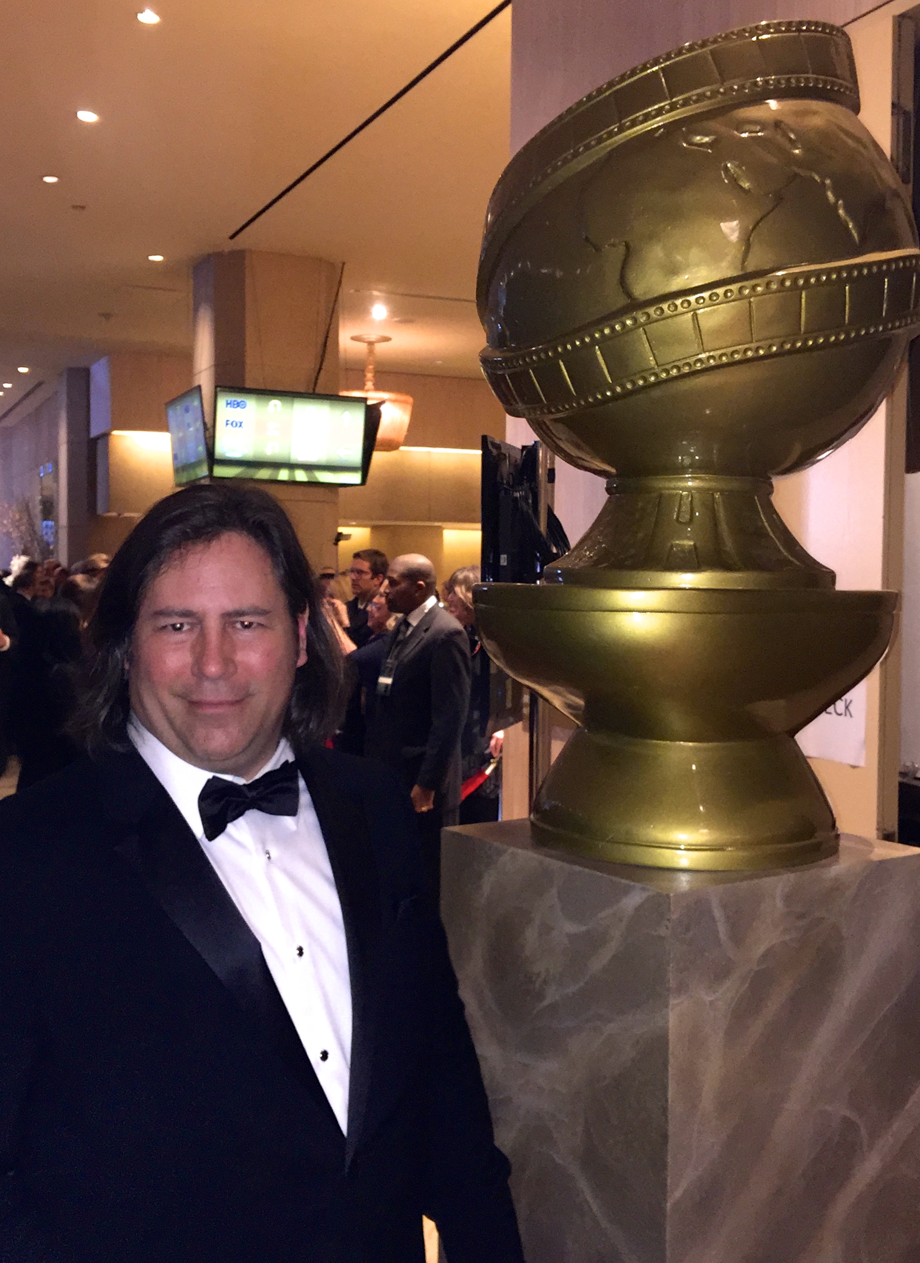 Paul Overacker attends the 72nd Golden Globe Awards