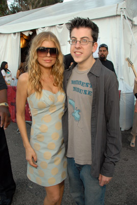 Fergie and Christopher Mintz-Plasse