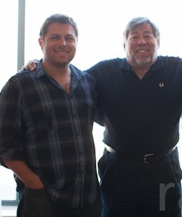 Bill Watson and Steve Wozniak at Until the Music Ends Interview in San Jose, CA.
