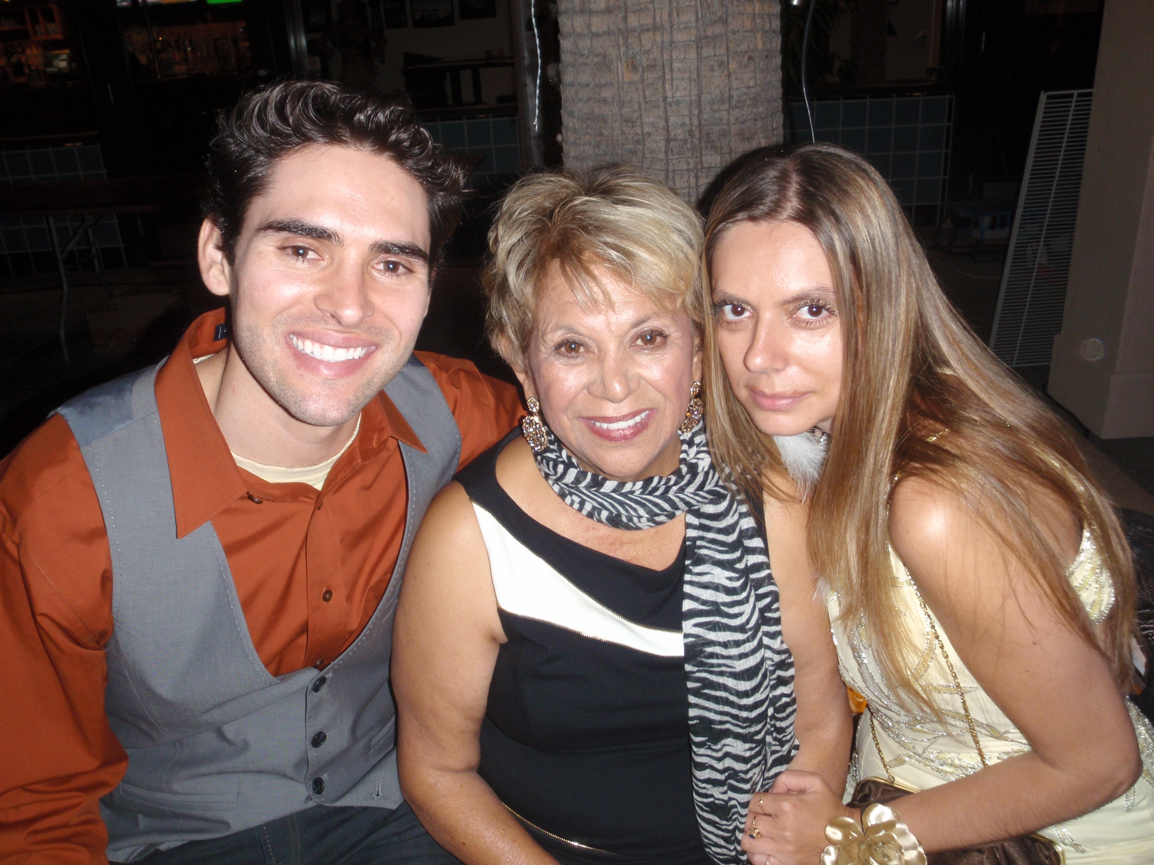 Oliver Rayon, Lupe Ontivero sand Marie paquim at the latino film festival