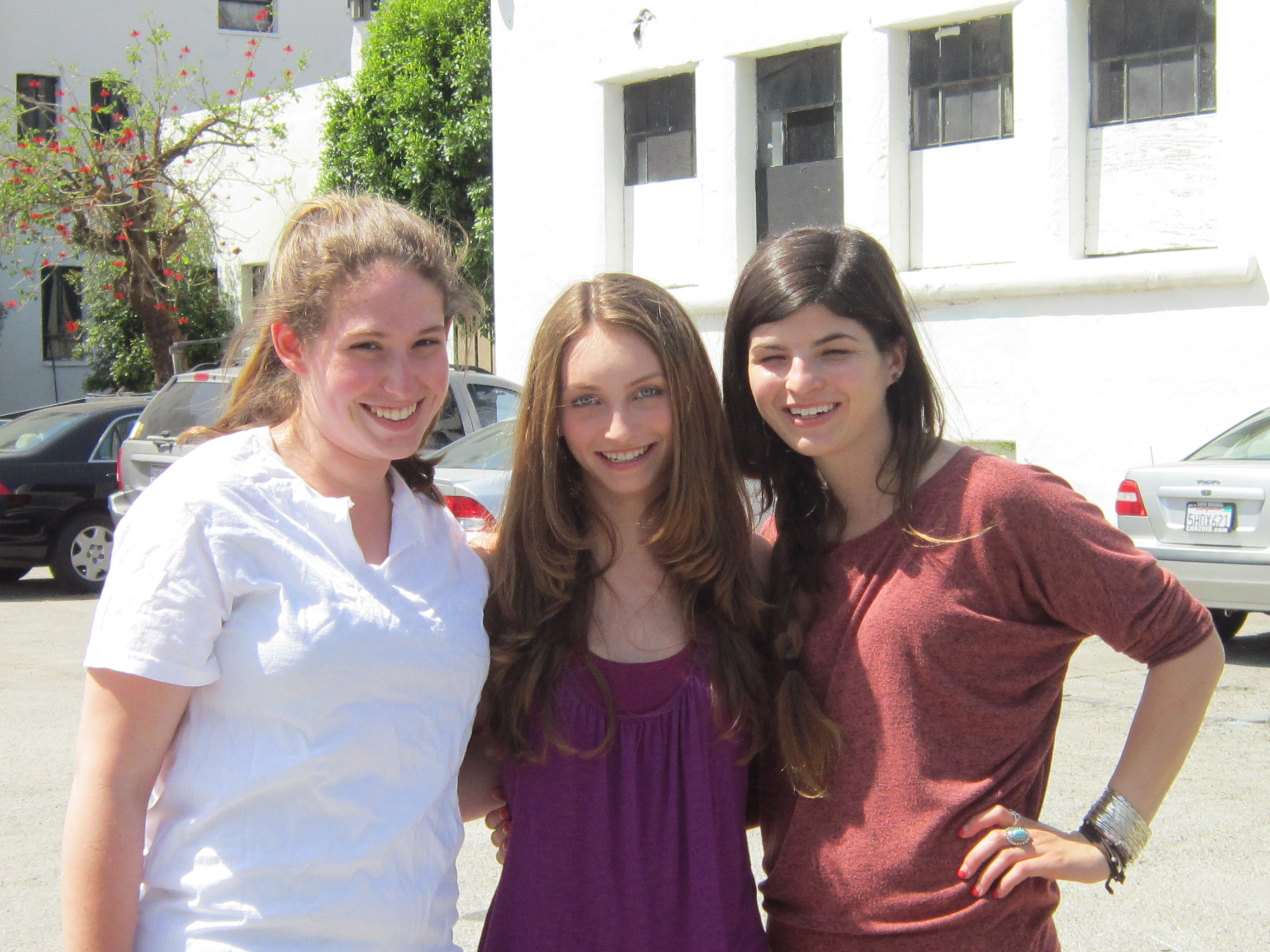 Tessa with Deborah Goldstein and Kat Garner
