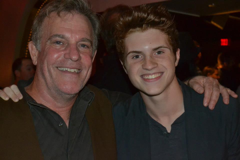 Jake at a event for Rectify with co-star Bruce McKinnon
