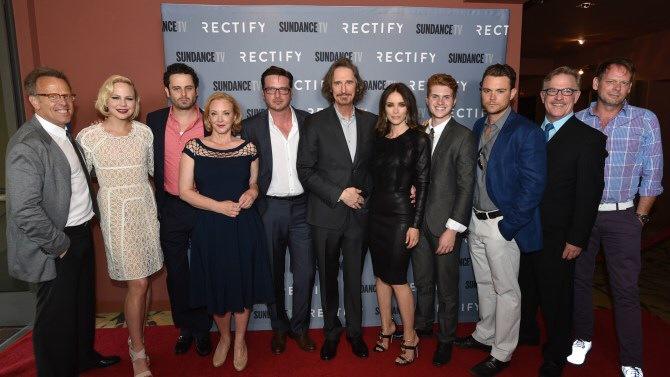 Jake and Cast at the LA Premiere of Rectify Season 2