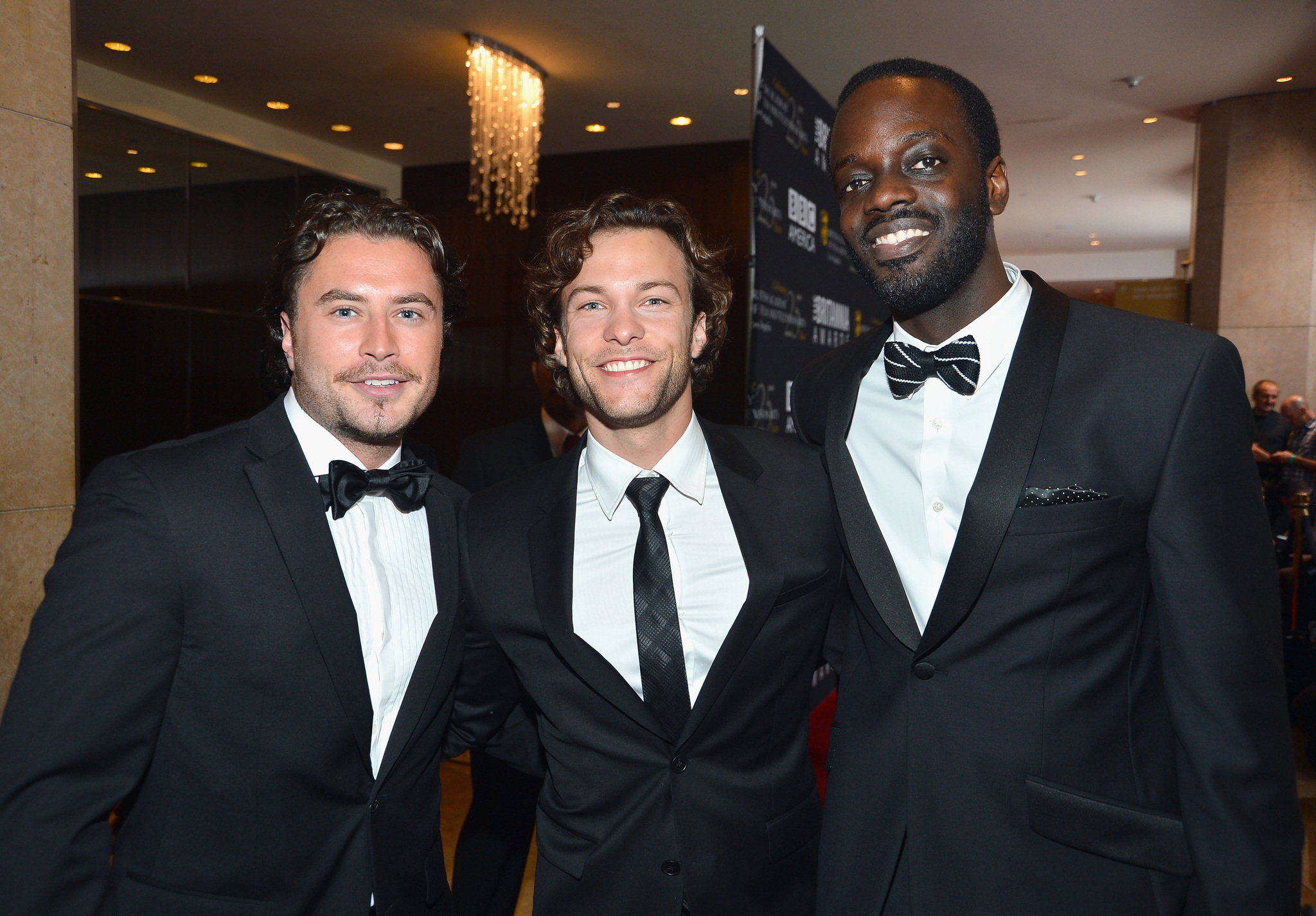 Kyle Schmid, Ato Essandoh and Kevin Ryan