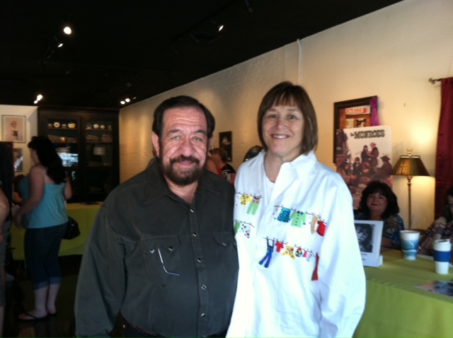 Actor Jesse Wilde with Actress Geri Jewell at the Upland, CA. Lemon Festival Apr 28 & 29 2012.