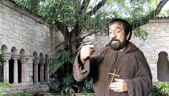 Jesse as a Monk in a monestary.