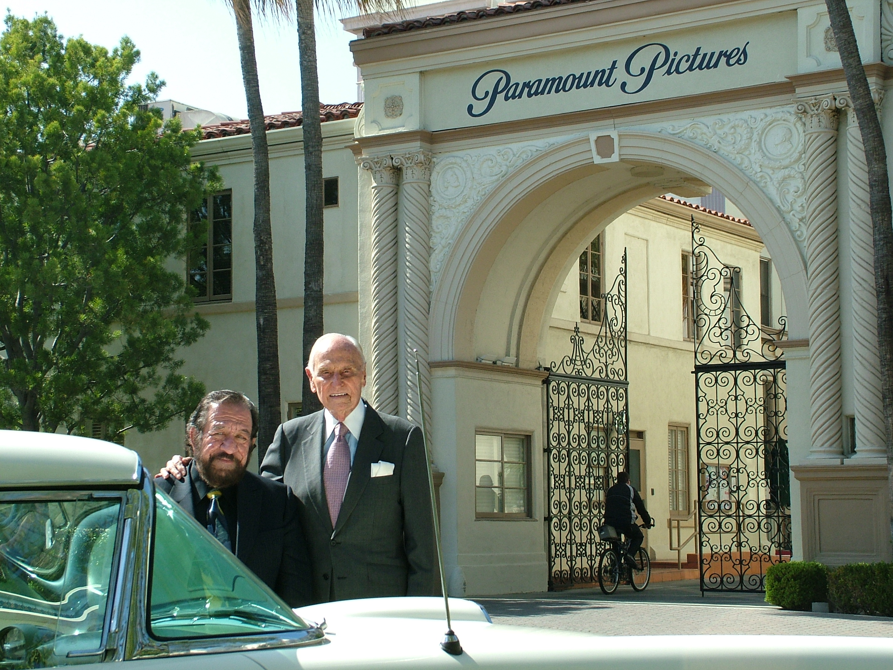 Jesse with A.C. Lyles, Producer, at Paramount Pictures for A.C.'s Anniversary party. 2008