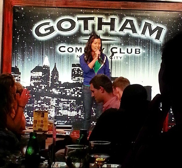 Natalie Kim performs at Gotham Comedy Club