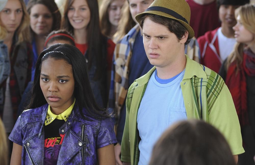 Still of China Anne McClain and Matt Shively in How to Build a Better Boy (2014)