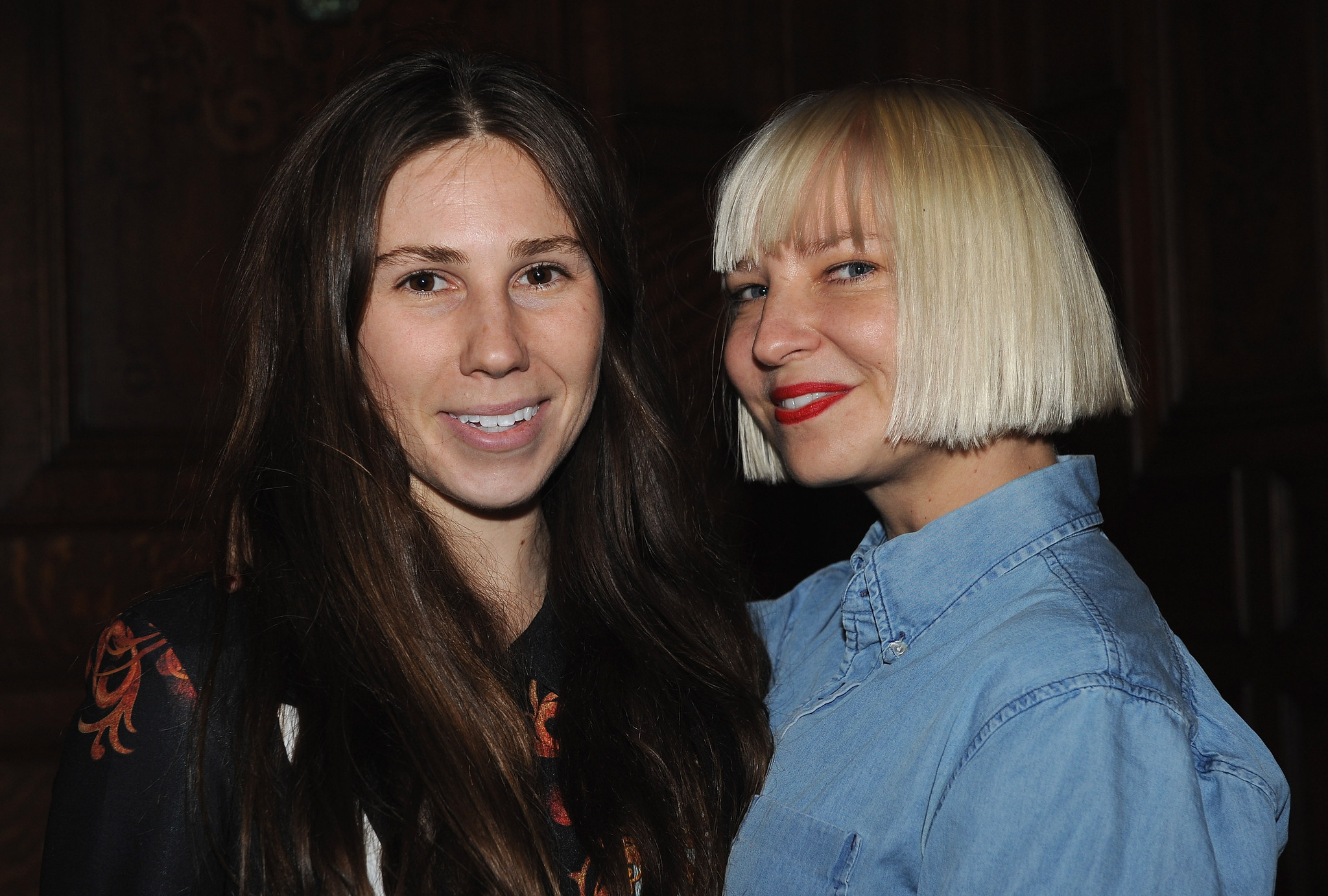 Zosia Mamet and Sia at event of Stand Up Guys (2012)