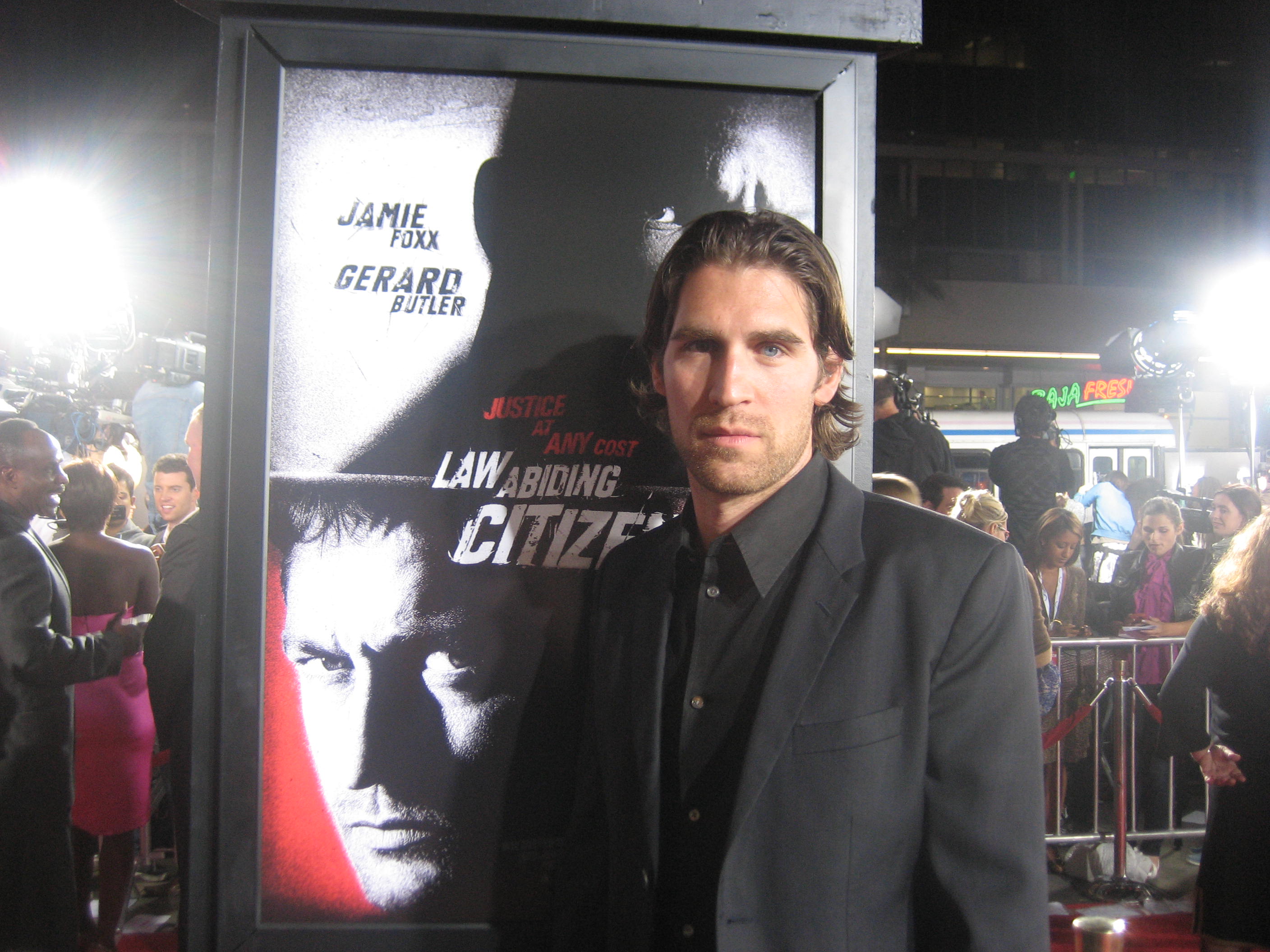 Evan Hart, L.A. Premiere of Law Abiding Citizen