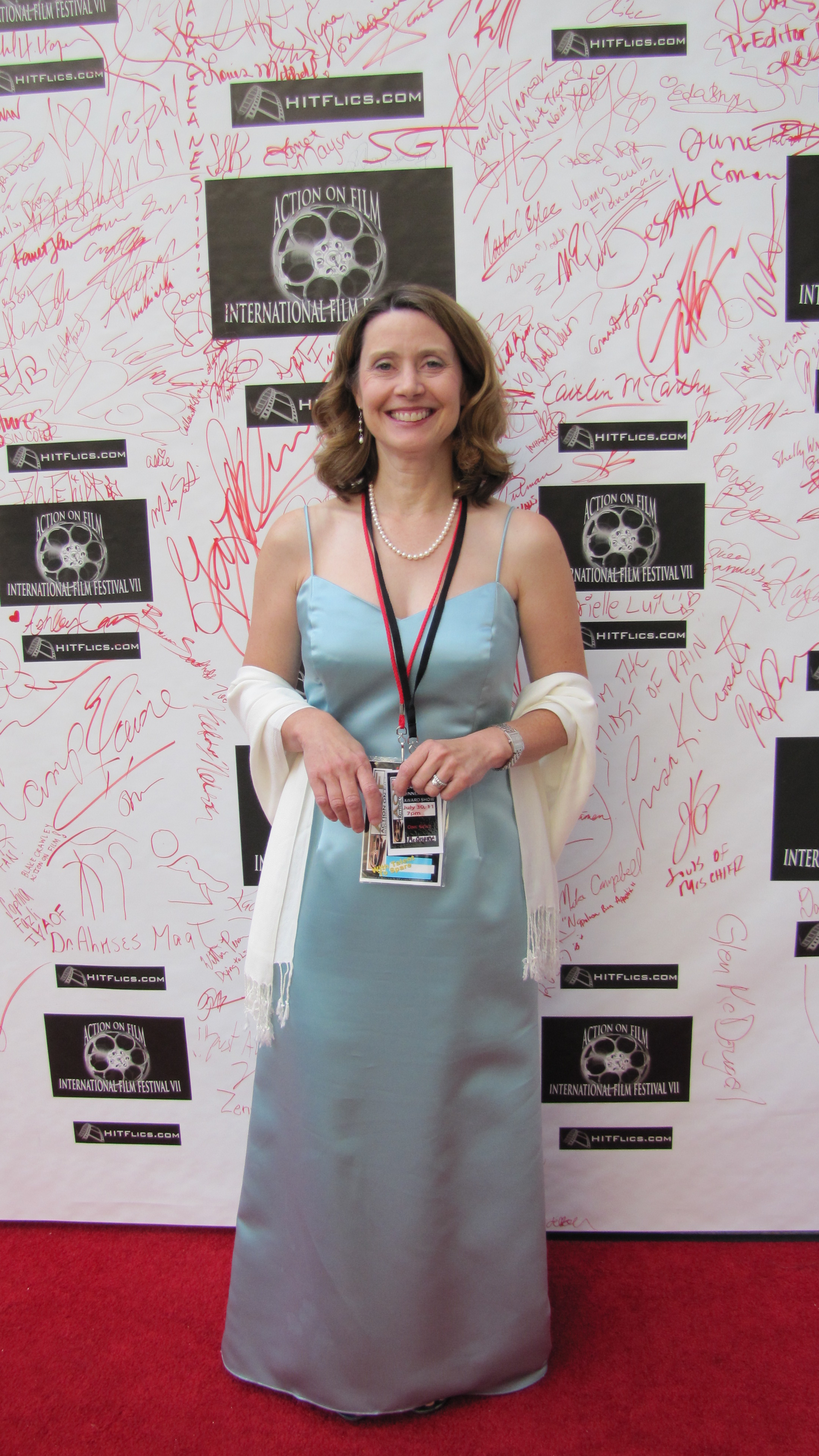Colleen at the AOF for her Best Script nomination for 