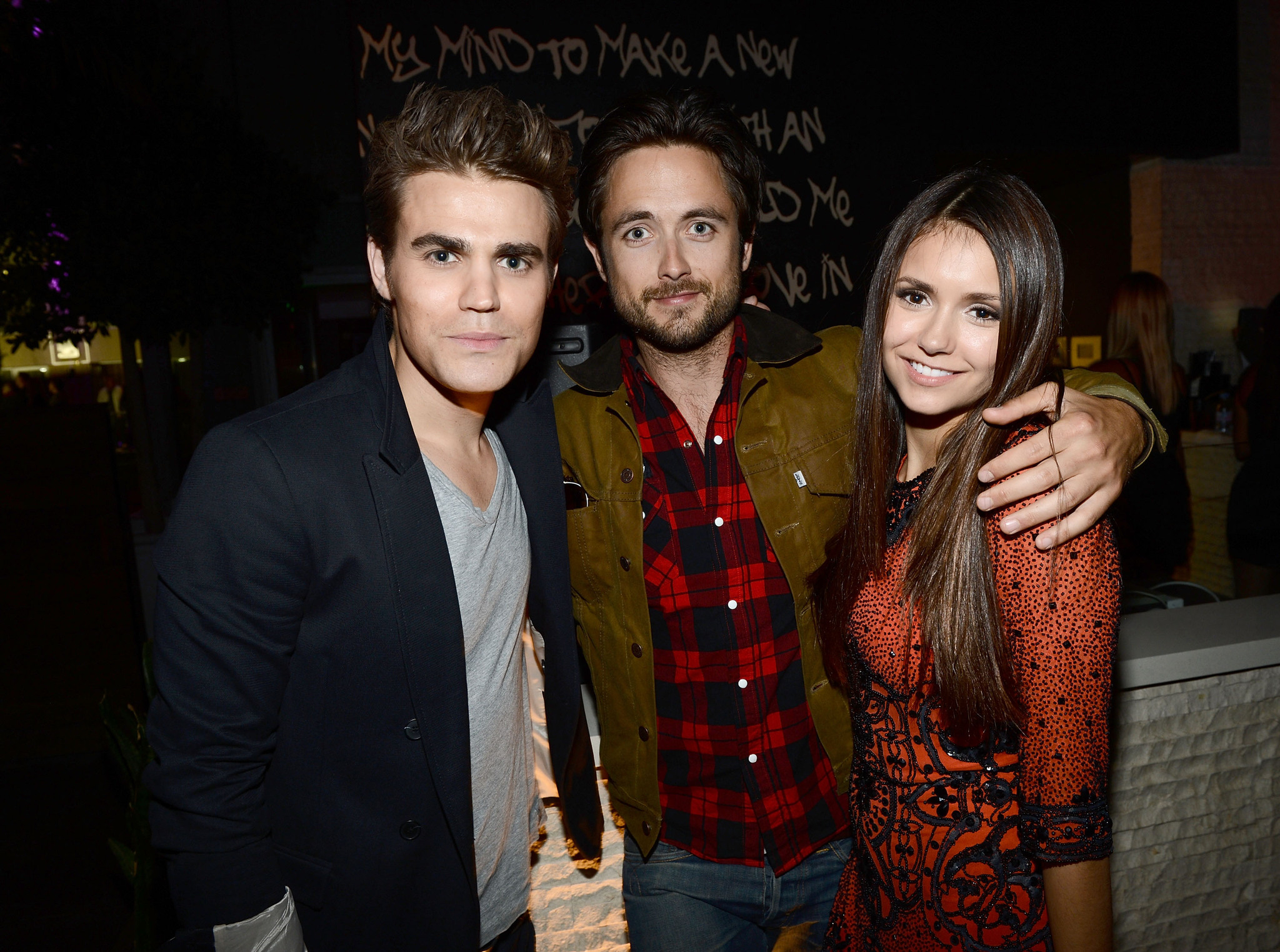 Justin Chatwin, Paul Wesley and Nina Dobrev