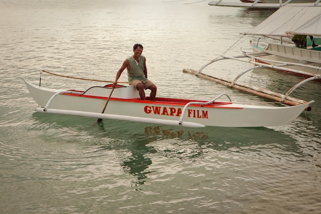Boat donated to that family featured in my documentary, 'Gwapa (Beautiful)'
