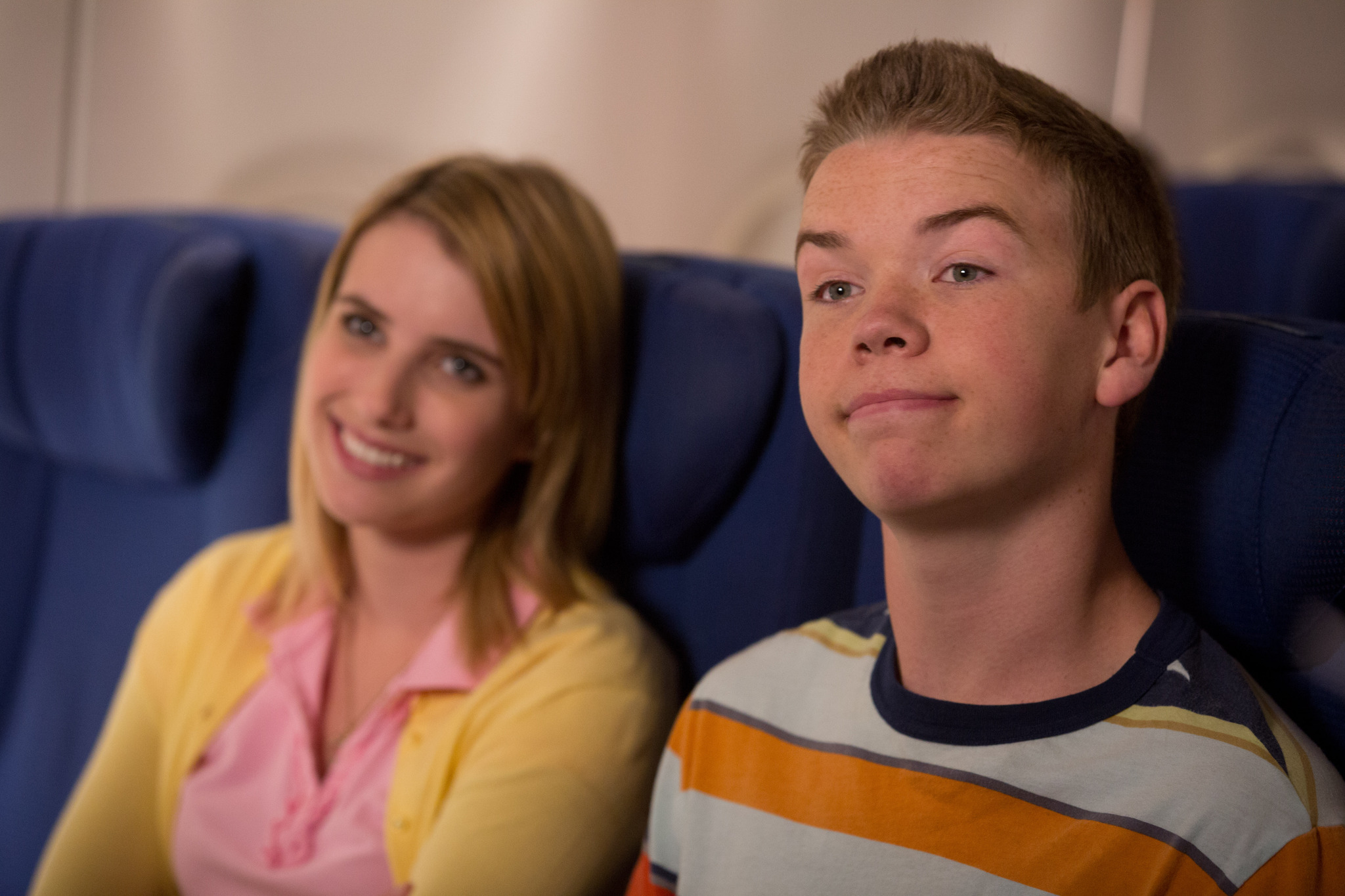 Still of Emma Roberts and Will Poulter in Labas, mes Mileriai (2013)