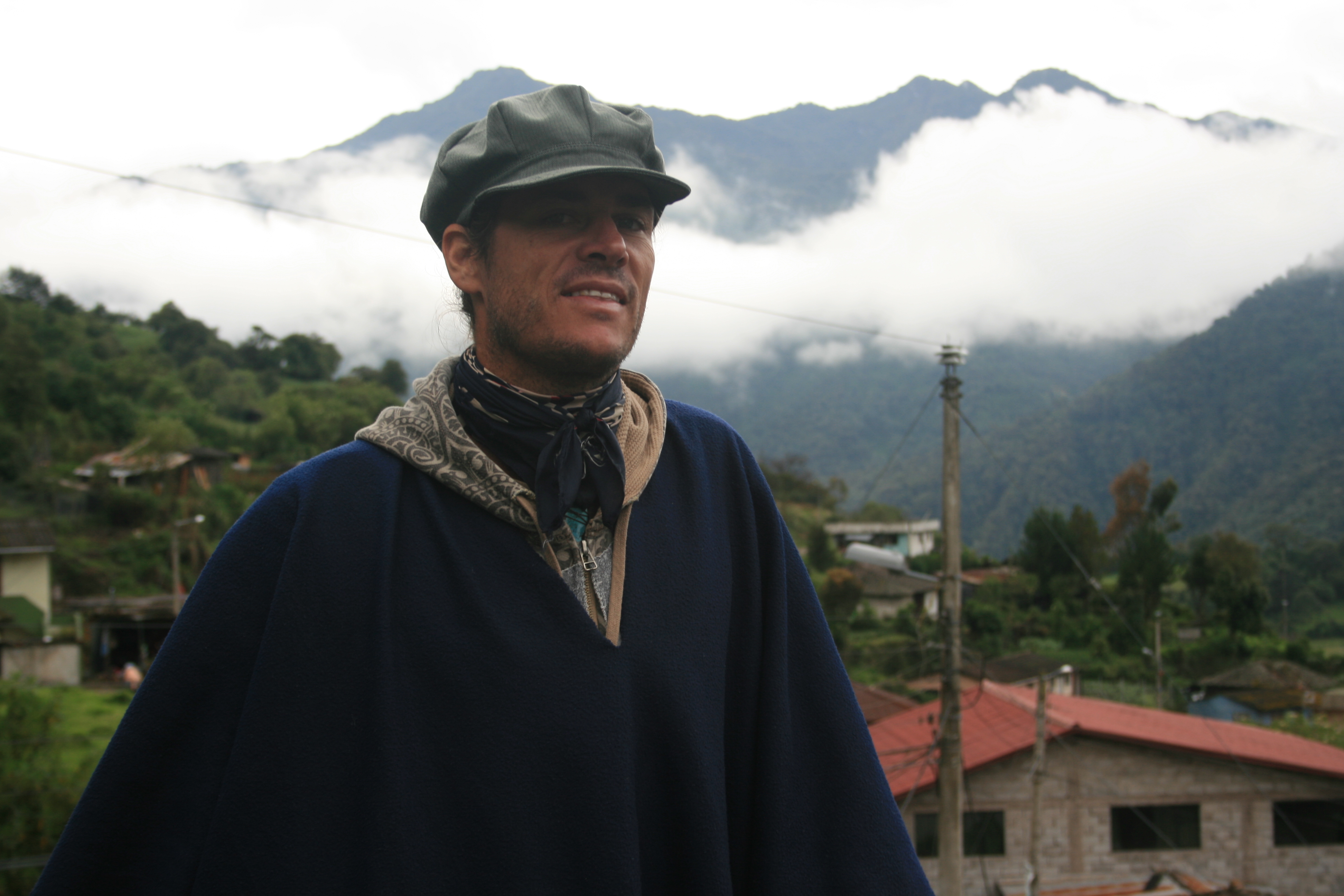 'Searching South America' feature film, Chesex hides out in Pappallata, Ecuador