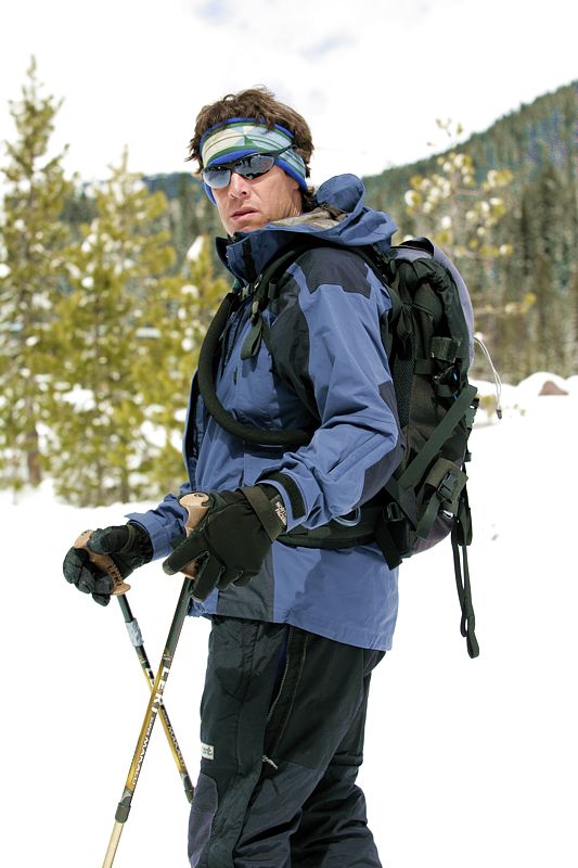 Actor in Action series, backcountry skiing, Sponsored ski athlete, Viiceskis.com