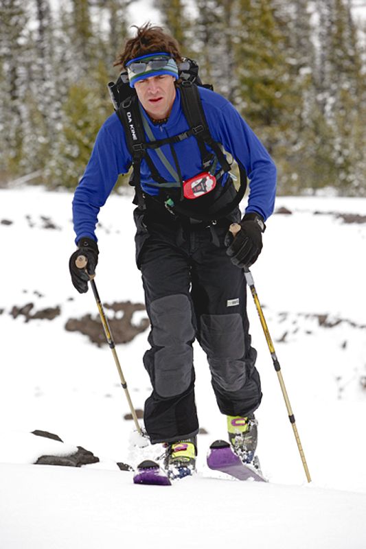 Actor in Action series, Sponsored ski athlere, Viiceskis.com, skinning for the summit