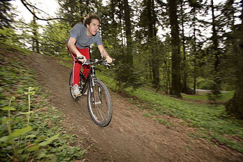 Biking speed, 'athlete in action series'