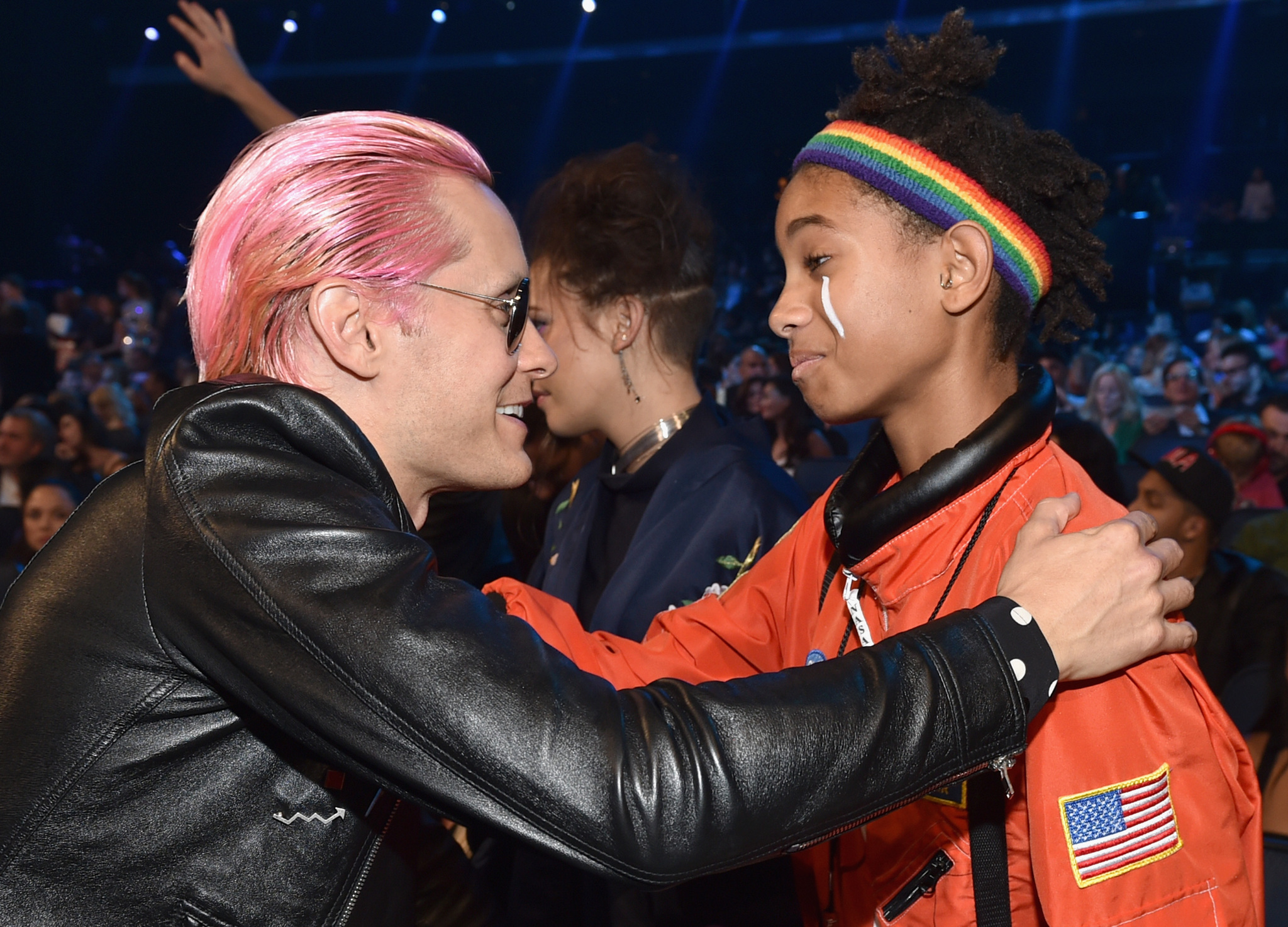 Jared Leto and Willow Smith