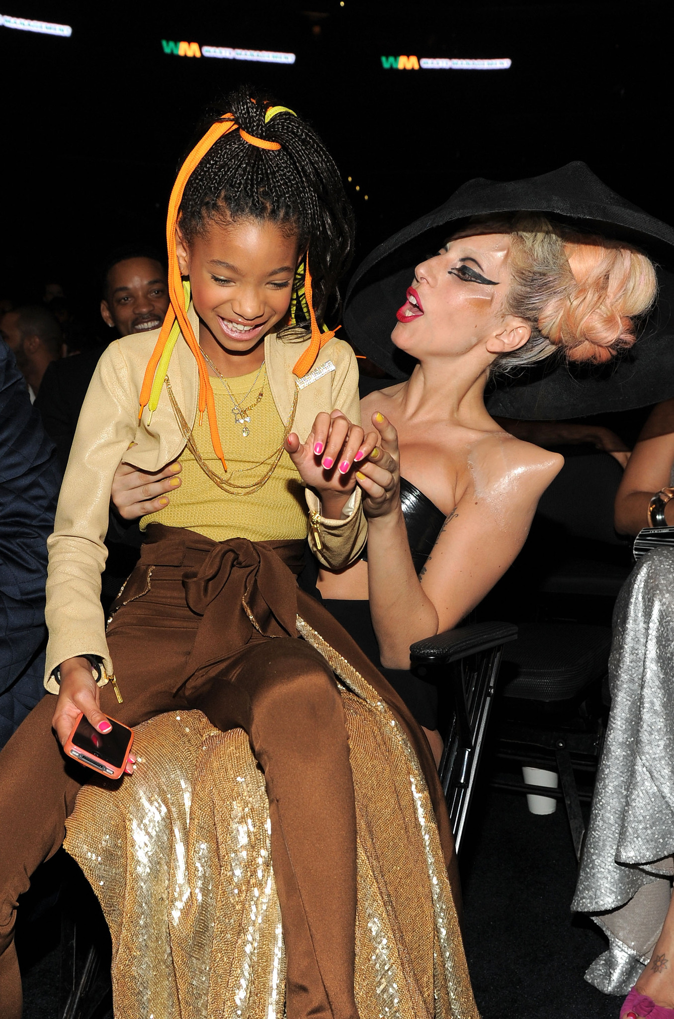 Willow Smith and Lady Gaga