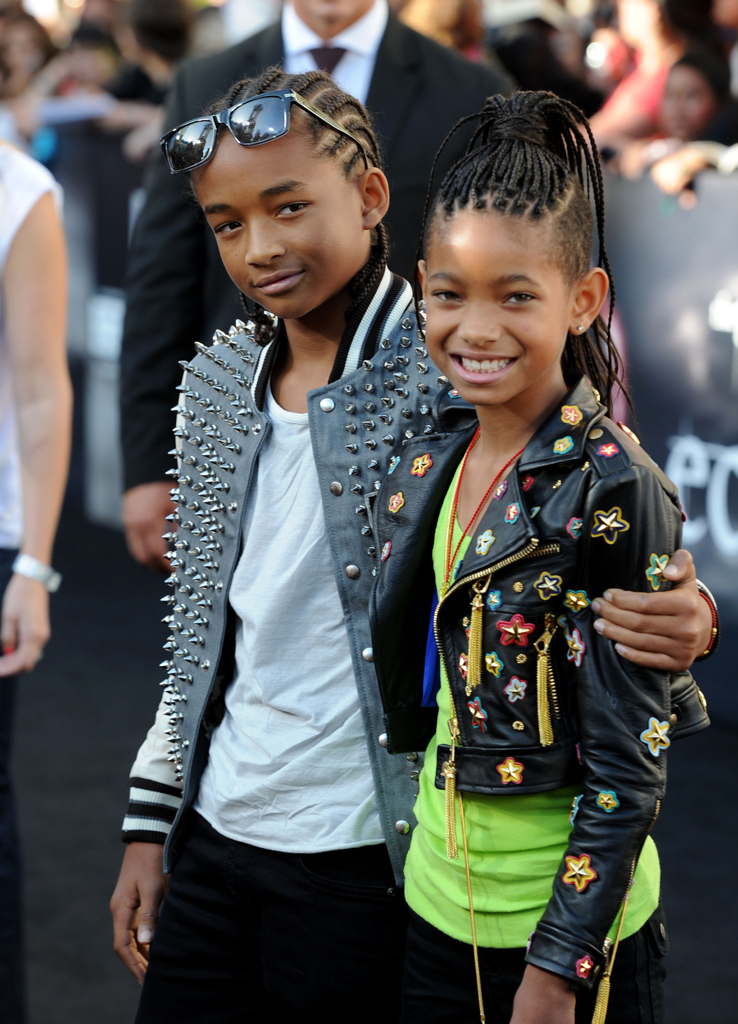 Jaden Smith and Willow Smith at event of The Twilight Saga: Eclipse (2010)