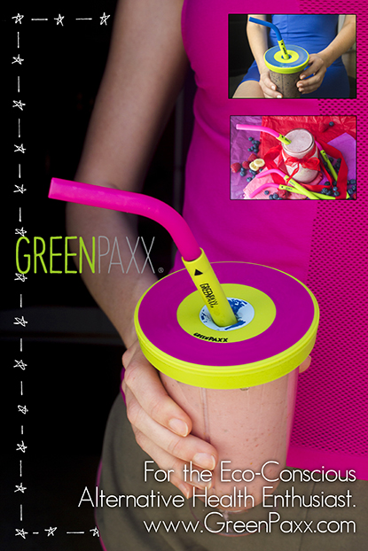 Commercial print ad campaign for GreenPaxx! Produced by Bold.Sexy.Red. Productions.