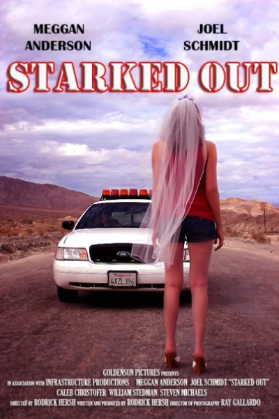 Poster for the short film, 'Starked Out' that stars Meggan. You can see the film here: http://www.youtube.com/watch?v=NV_1SzPdBB4