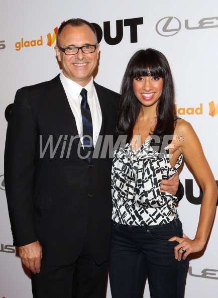 Barry and wife Helenna Santos-Levy at the 20th Anniversary Party for Out Magazine. Oct. 09-10