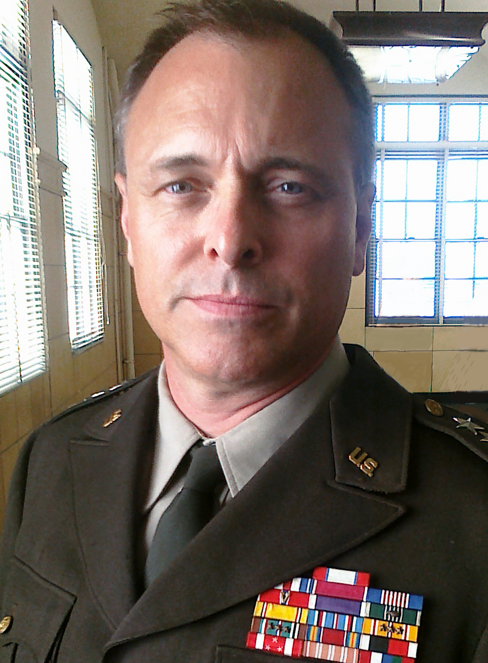 Barry Levy as General McLaine in 'Under God' 2010