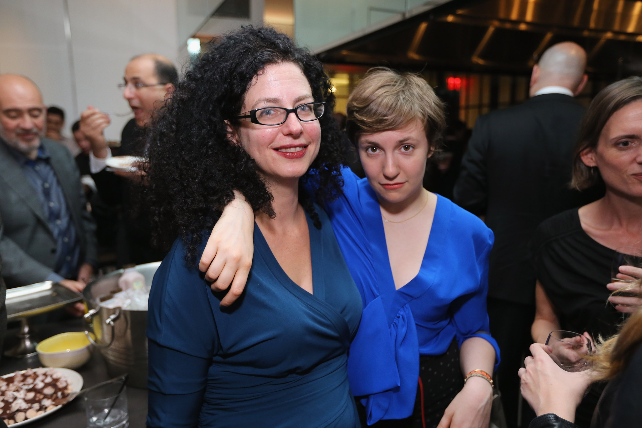 Emily Nussbaum and Lena Dunham