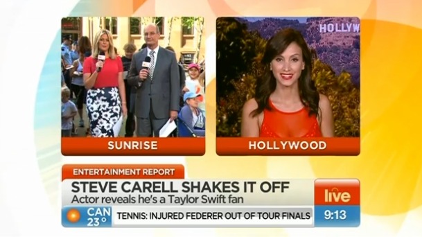 Crystal Marie Denha on Sunrise Australia. #1 Breakfast show in Australia.