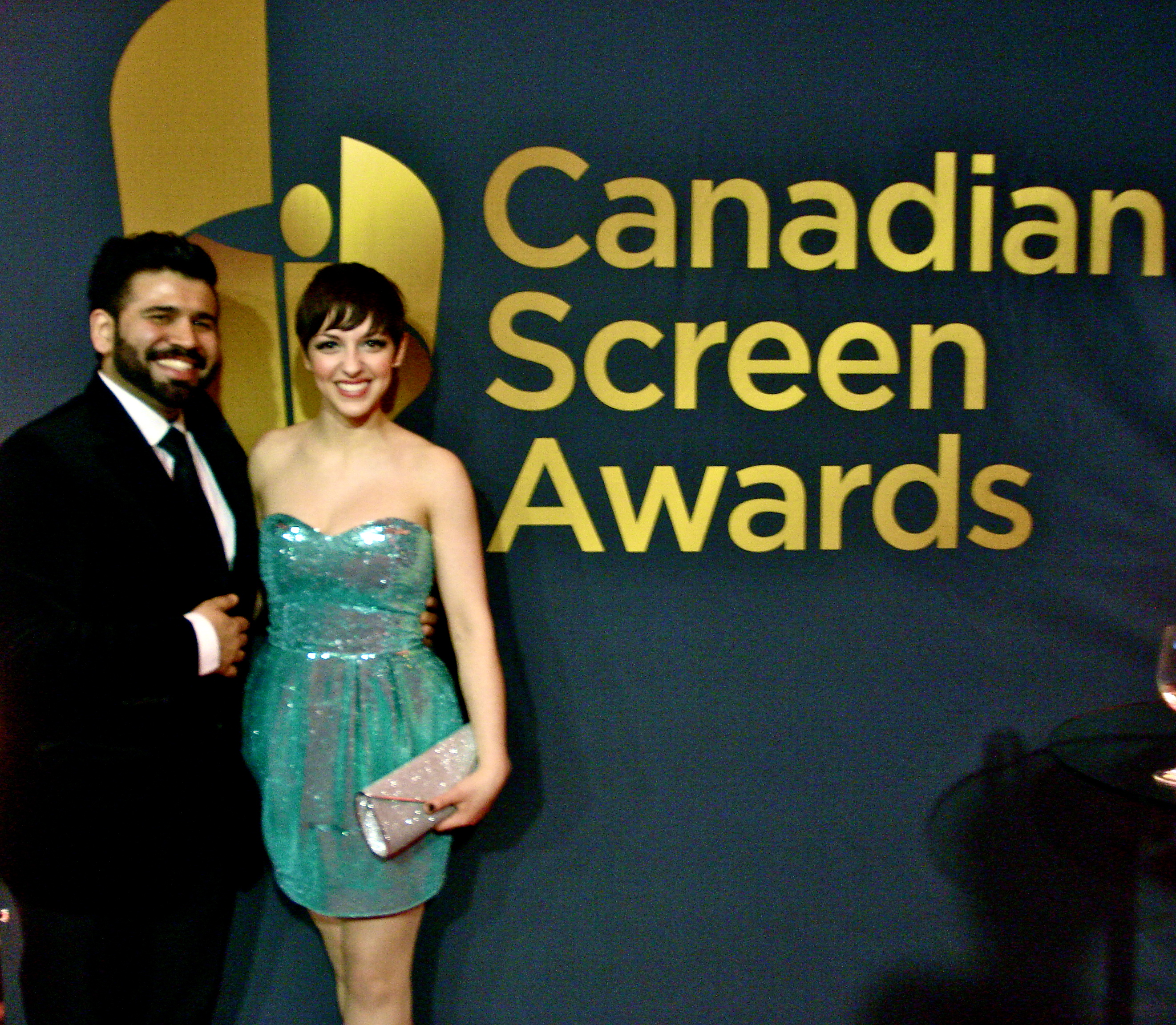 Steffi DiDomenicantonio at the 2013 Canadian Screen Awards.