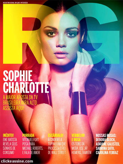 Sophie Charlotte cover RG Vogue Brazil , edition 10/2011