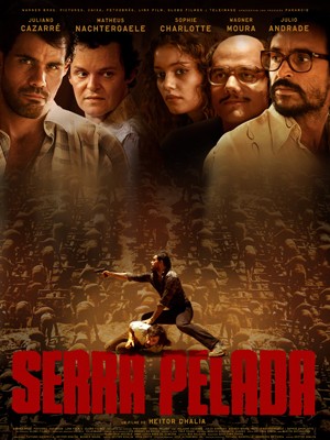 Oficial movie poster of Serra Pelada starring Sophie Charlotte as Tereza for Paranoid Filmes distributors Warner Bros. 2013 Brazil