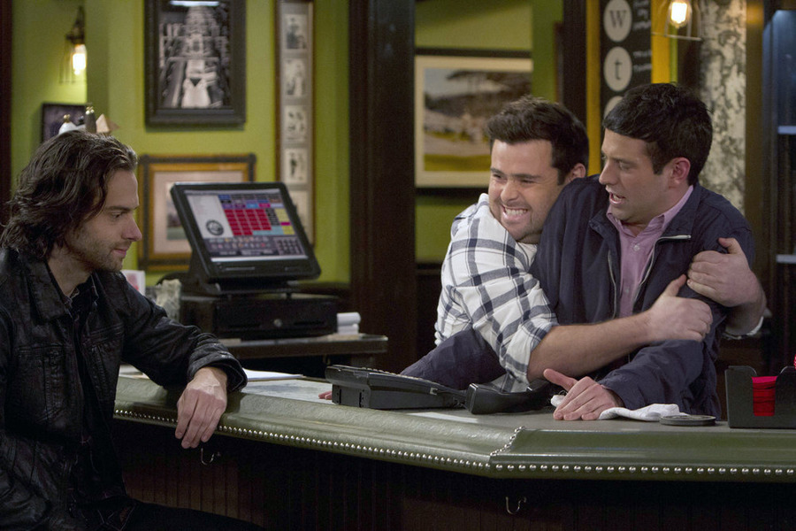 Still of Chris D'Elia, David Fynn and Brent Morin in Undateable (2014)