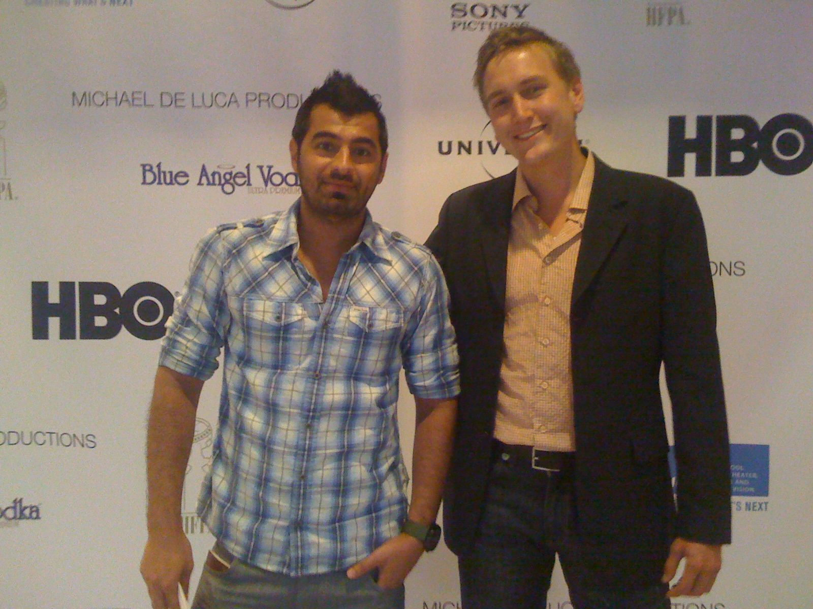 Karzan Kader and Glenn Lund. Los Angeles 2011.
