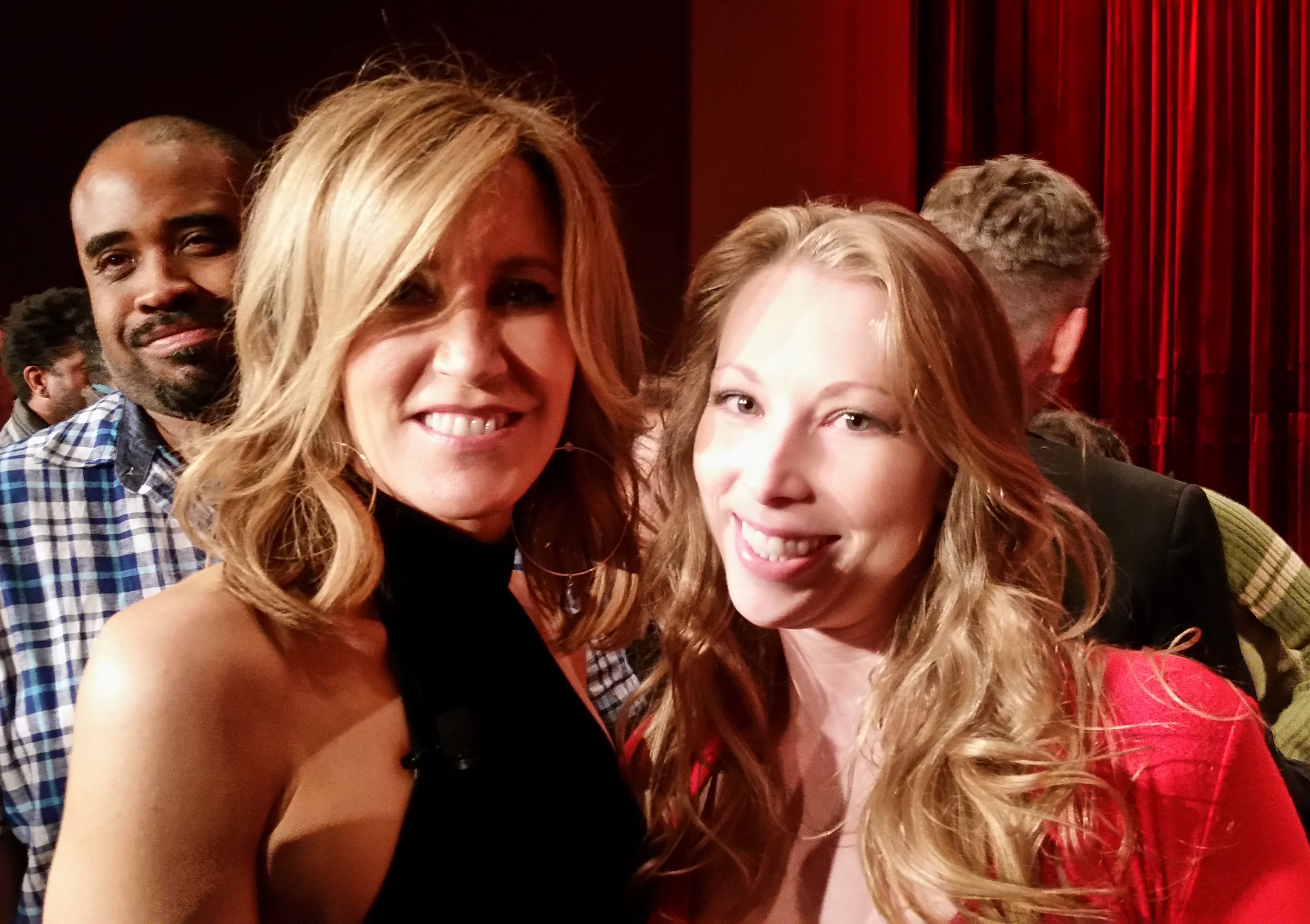 Golden Globe and Emmy Winning Felicity Huffman (Desperate Housewives) with Jennifer Day (Hot Package)