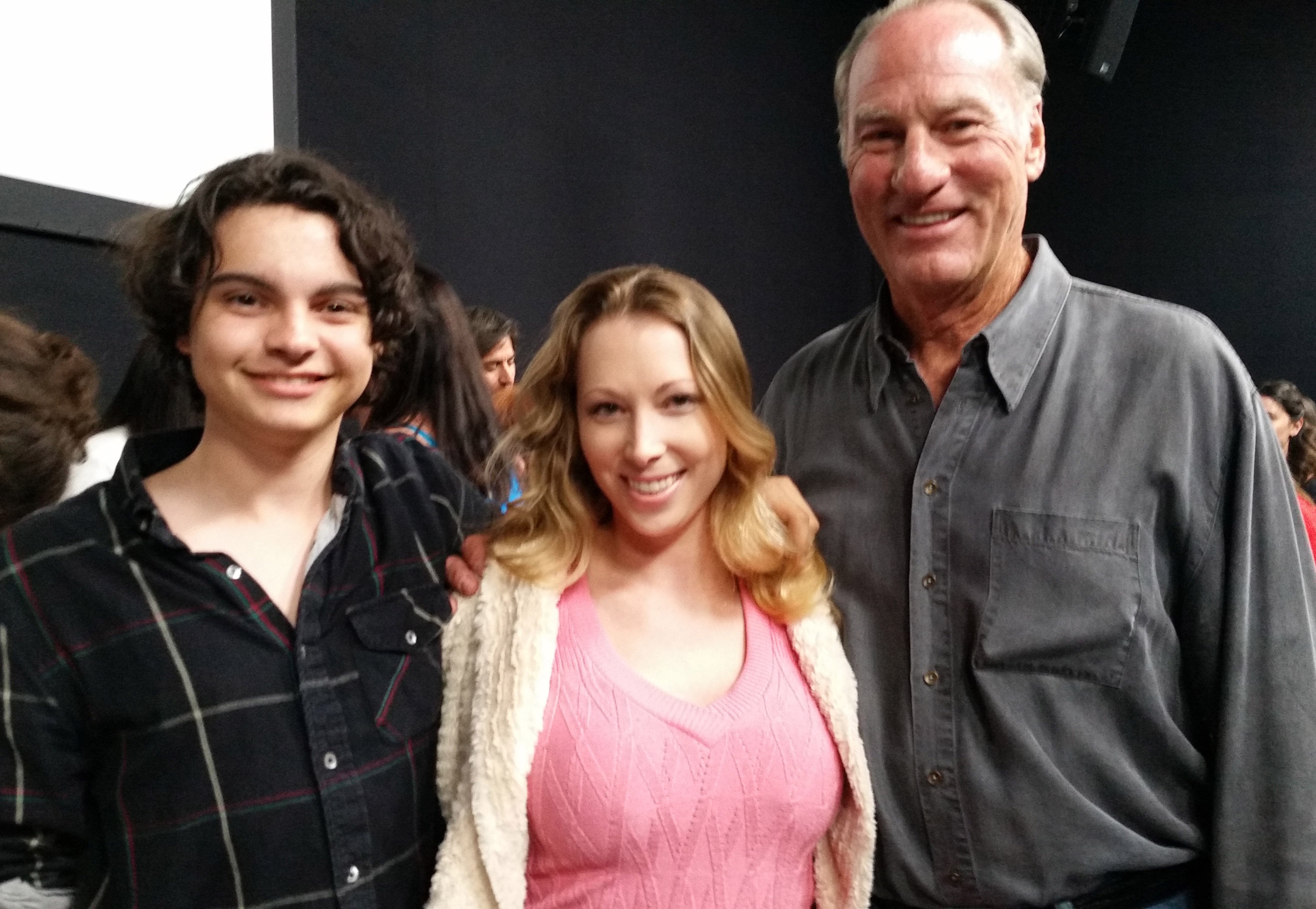 Jennifer Day with Craig T. Nelson, and Max Burkholder, from 