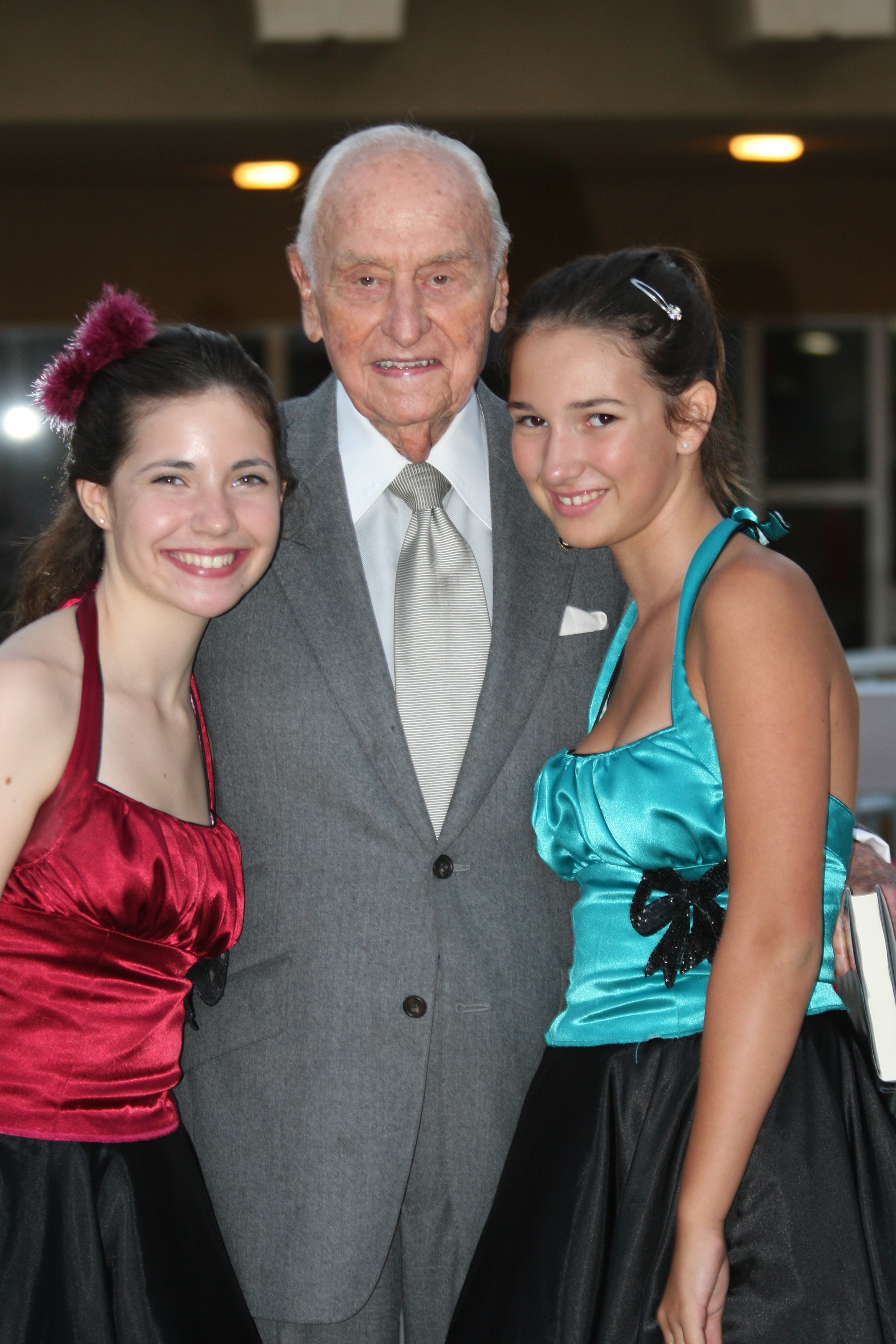 NicoleSmolen, Lucy Angelo with AC Lyles at the NY Annual Alumni