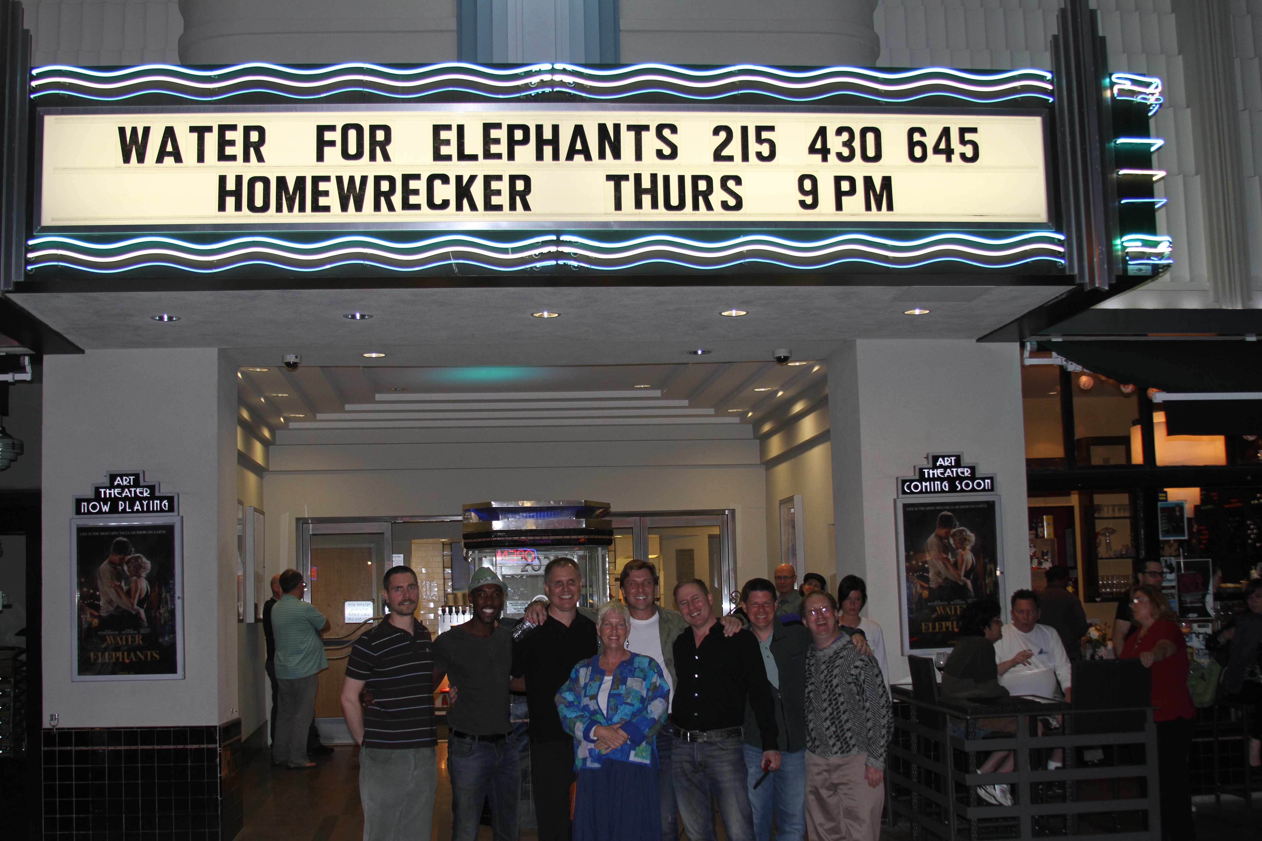 Homewrecker screening Bruce L Hart with cast and fans