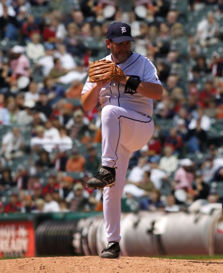 Pitching at Comerica Park, 2010