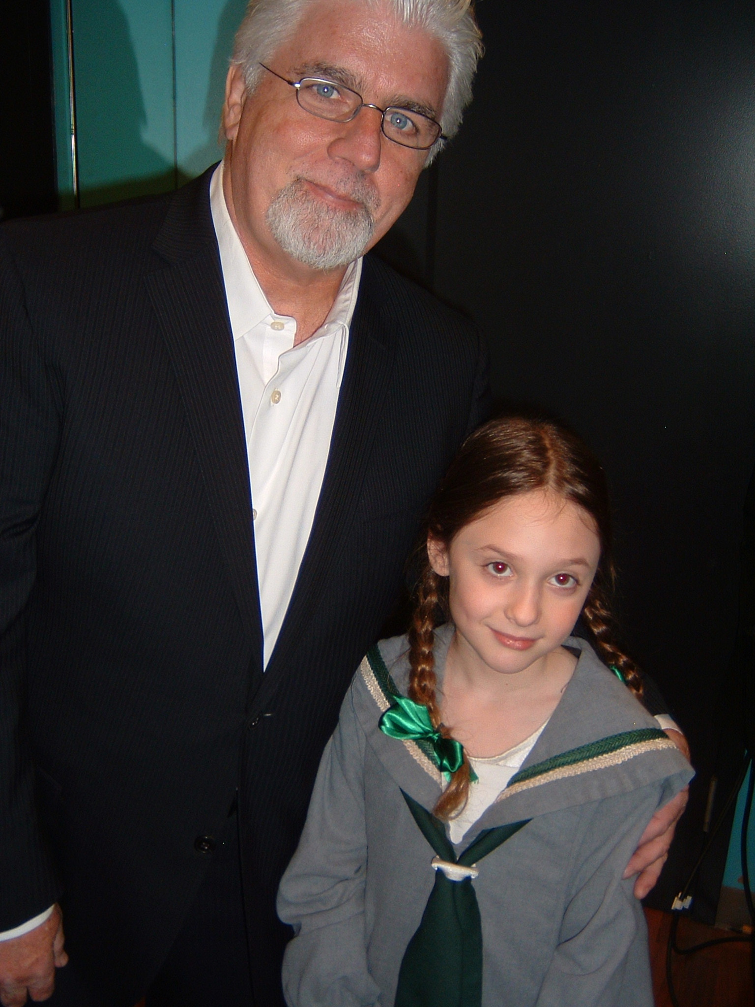 Jaclyn & Michael McDonald Back Stage at 