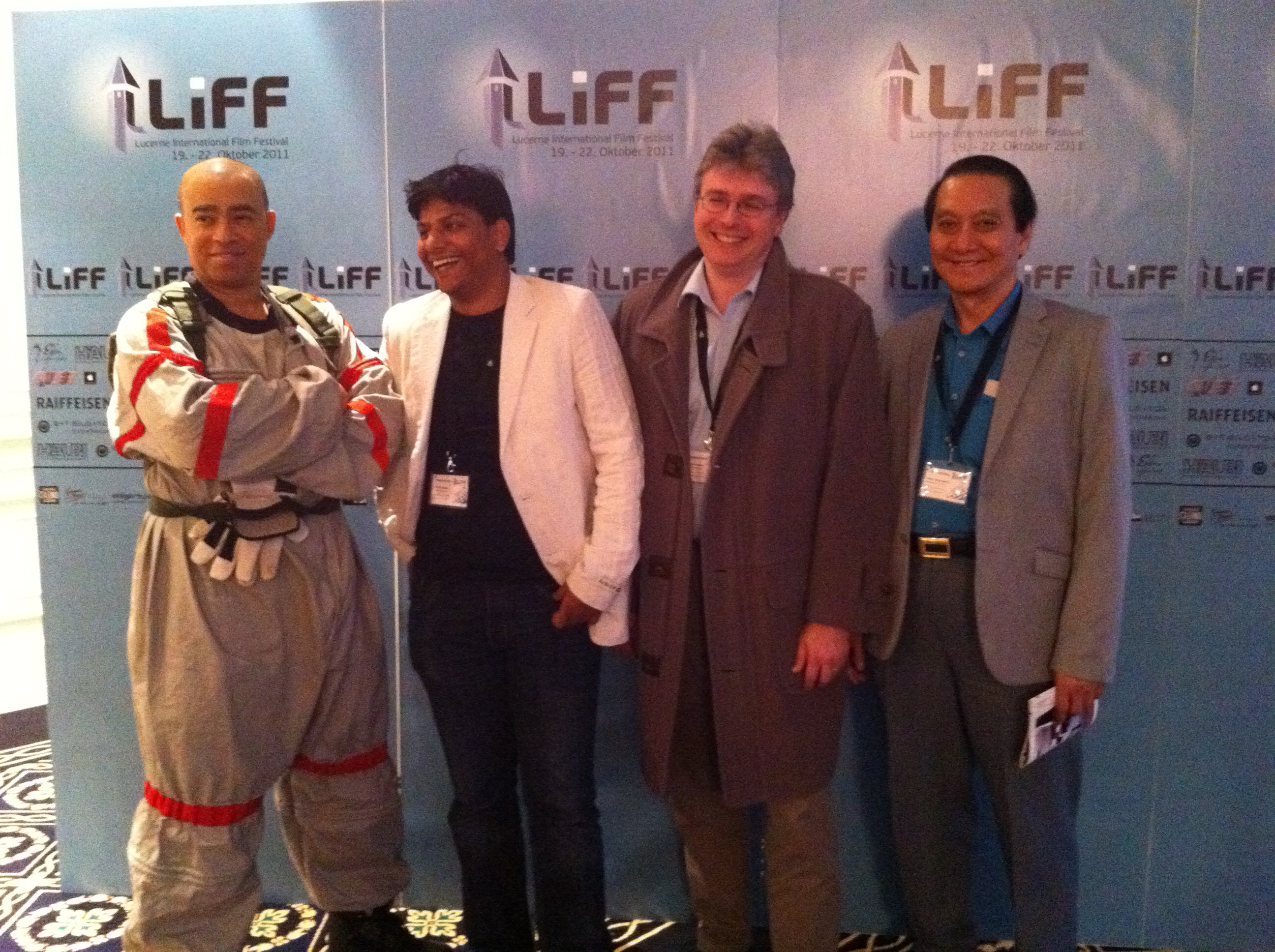 Mukesh in Switzerland at Lucerne International Film Festival with his feature film 