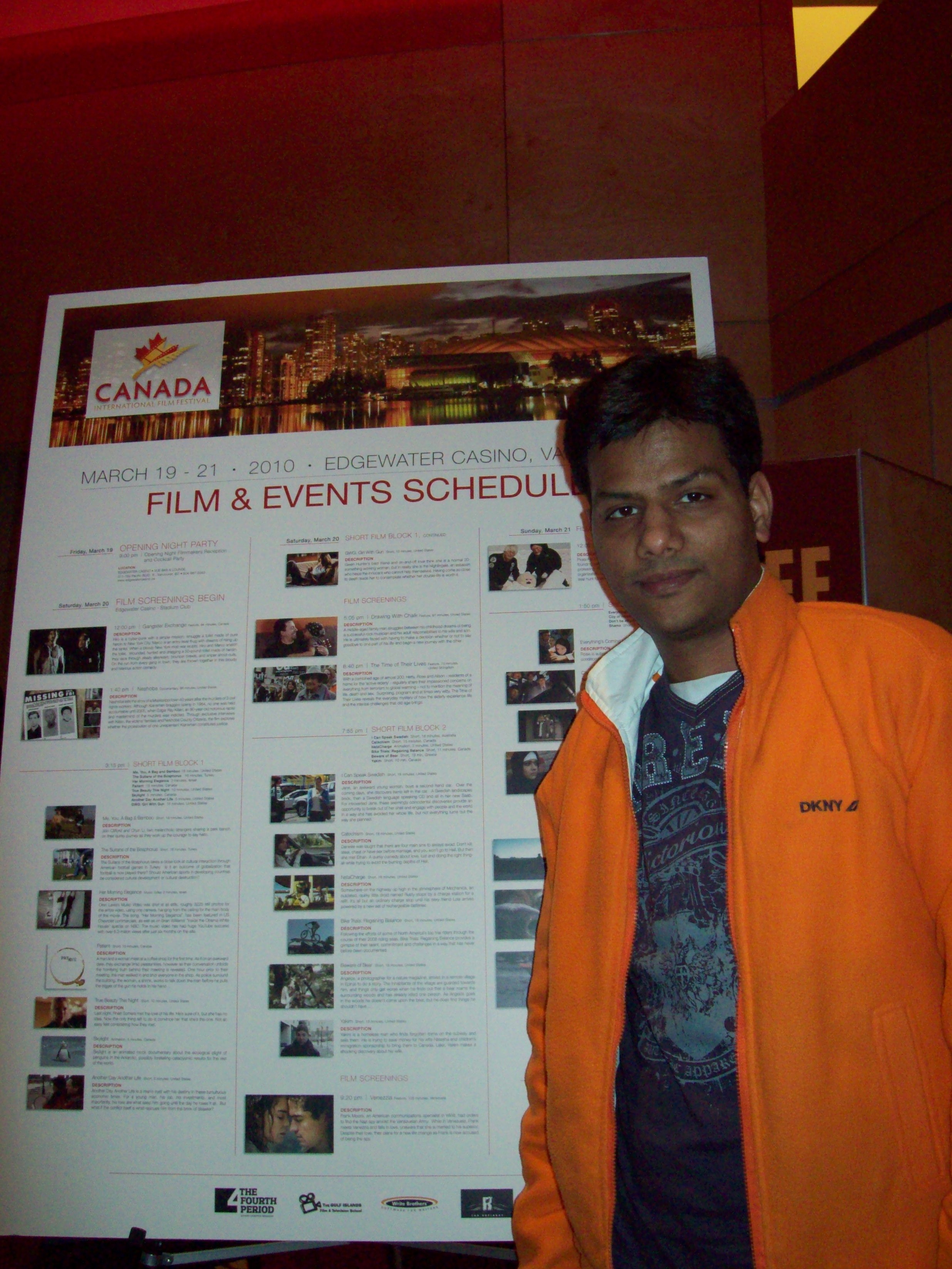 Mukesh in Canada International Film Festival(Vancouver)-2010, to receive prestigious 