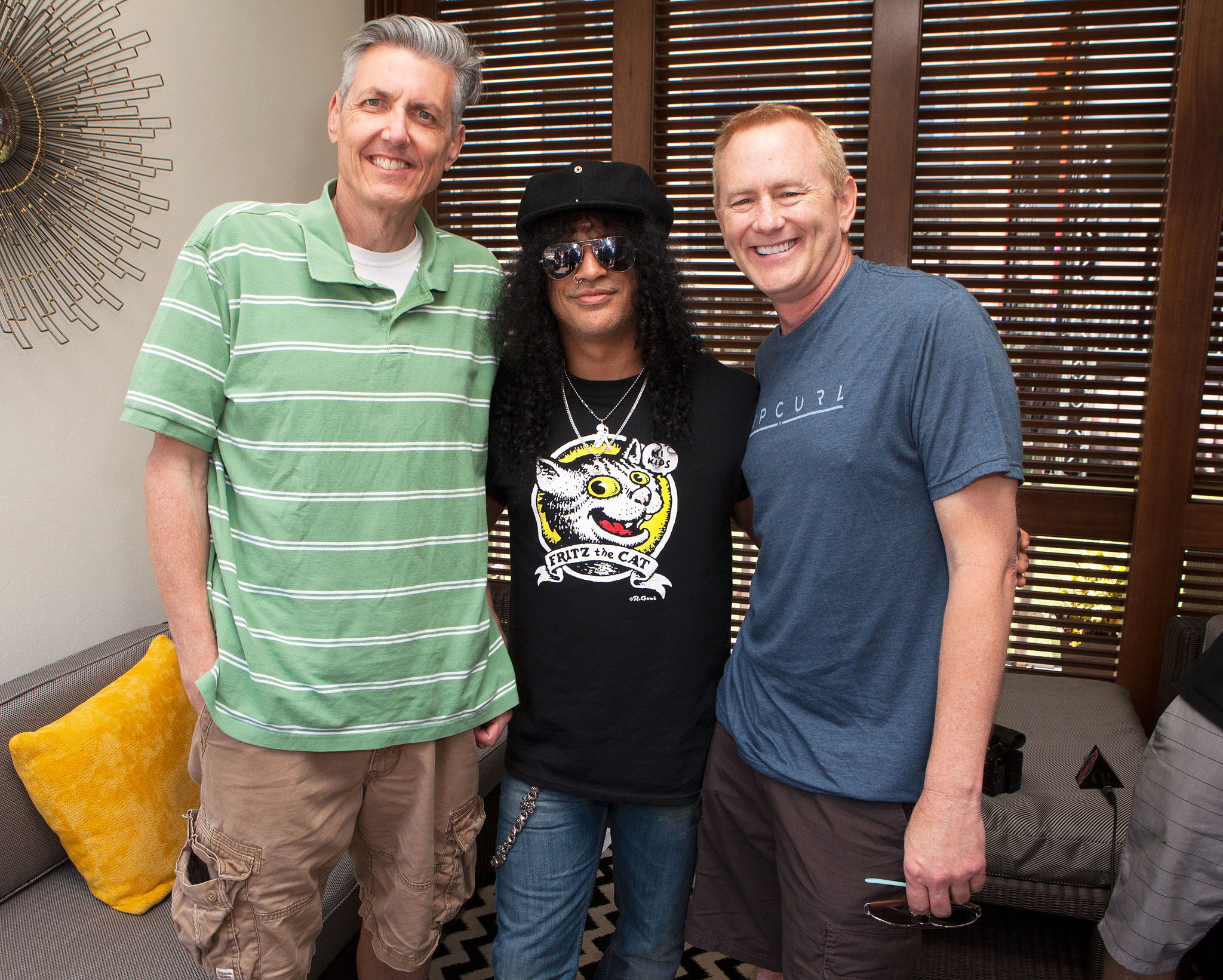 Gene 'Bean' Baxter, Slash and Kevin Ryder