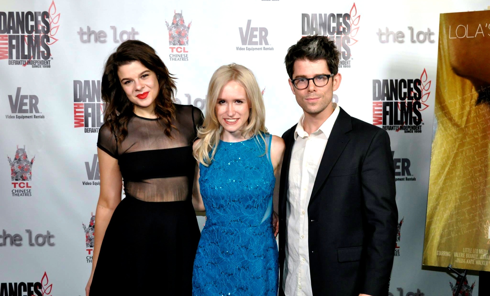 Travis Quentin Young, Valerie Brandy, Annamarie Kenoyer at Dances with Films Festival for Lola's Last Letter