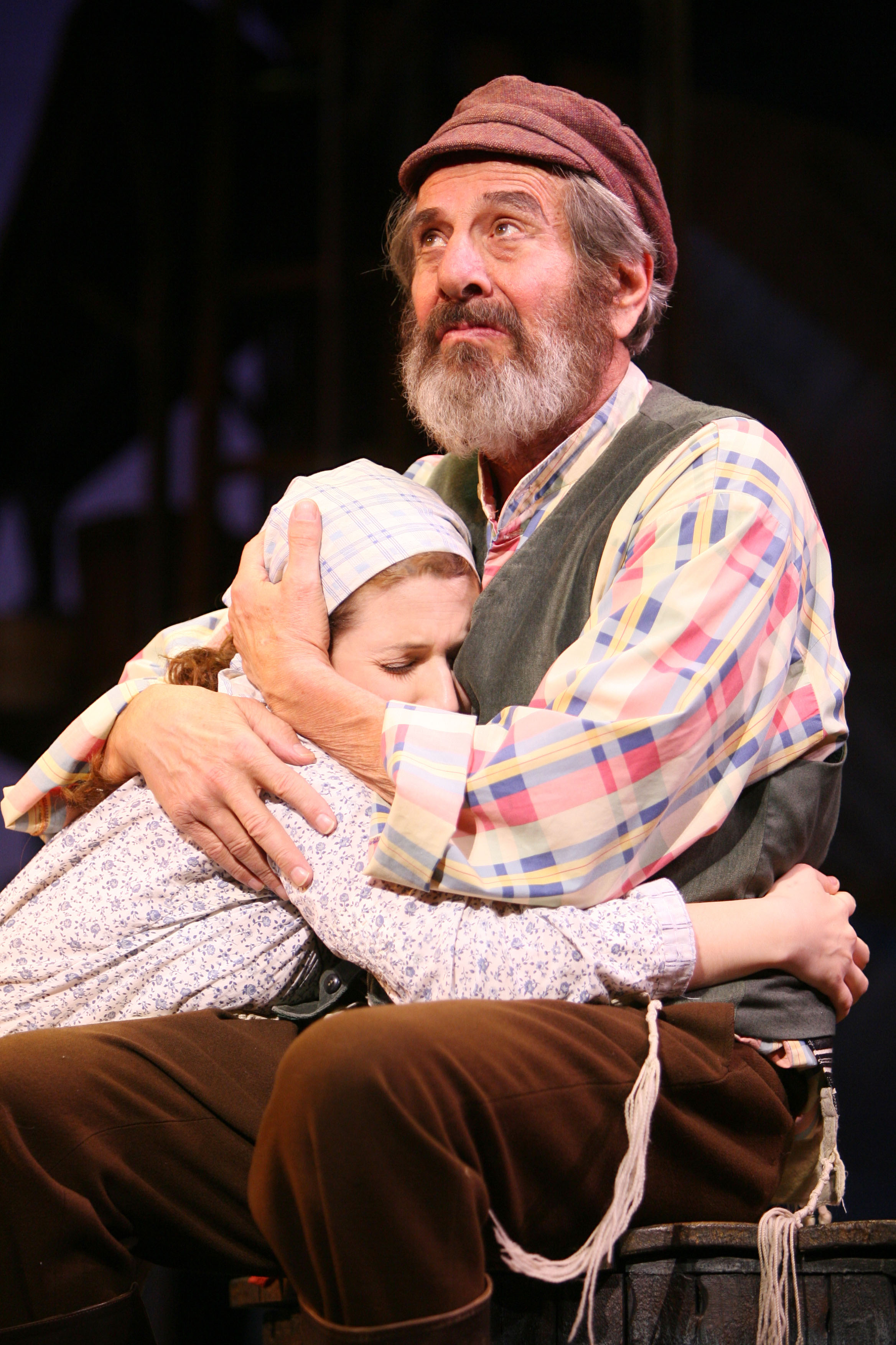 Starring as Tzeitel in 'Fiddler on the Roof' with TOPOL